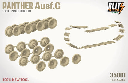 Takom | 35001 Panther Ausf.G Late Production (Super Blitz) 1:35 Model Kit