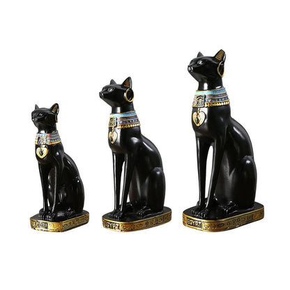 Egyptian Cat Bastet Decorative Figurine