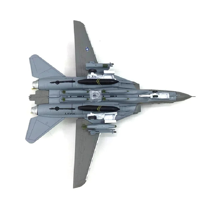F-14 Super Flanker Jet 1:100 Display Model