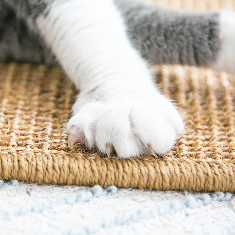 Sisal Sofa Scratch Resistant Protector Mat