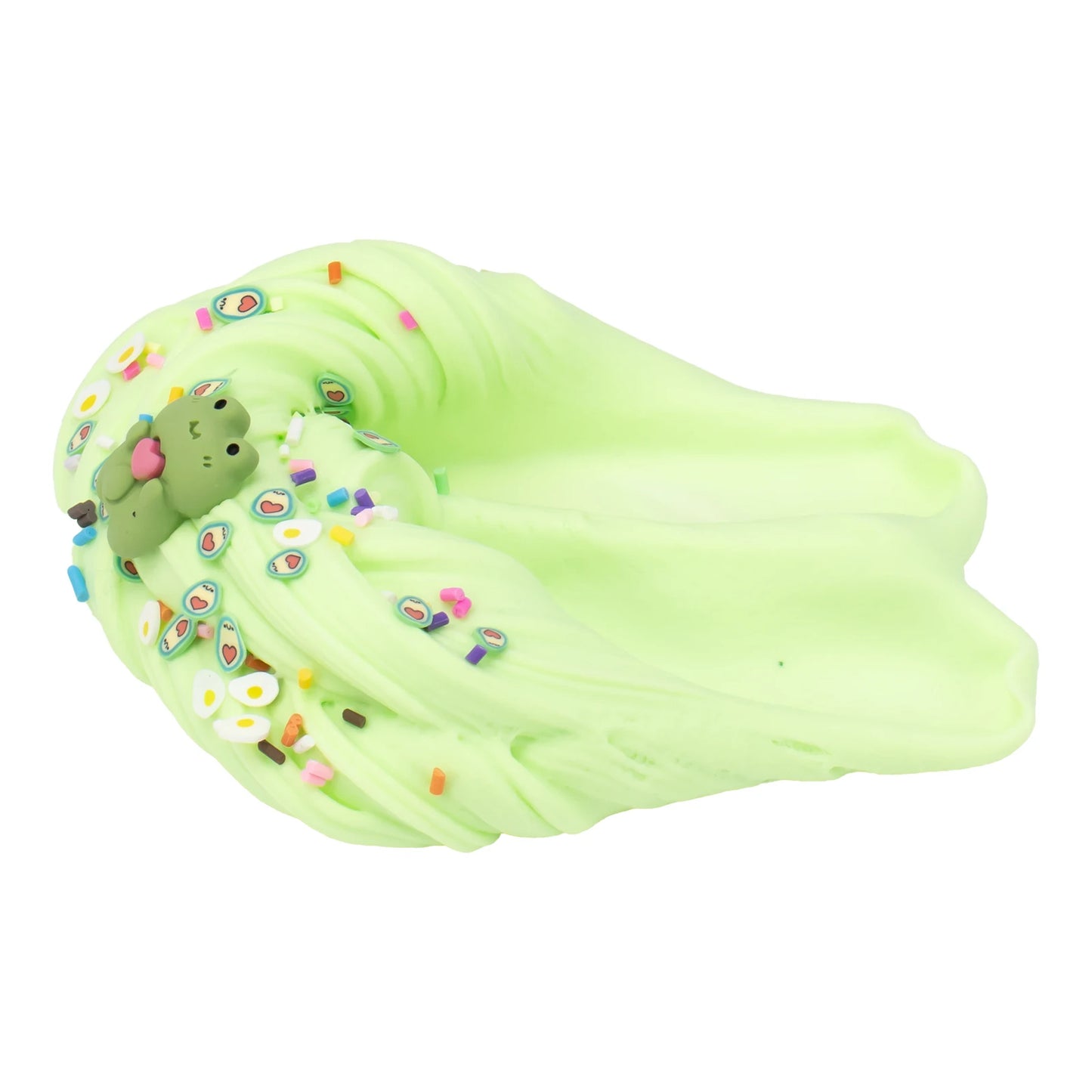 Crazjoy Froggy Boba Fluffy Scented Slime Putty