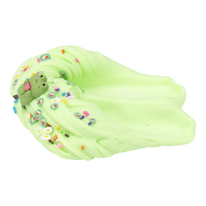 Crazjoy Froggy Boba Fluffy Scented Slime Putty