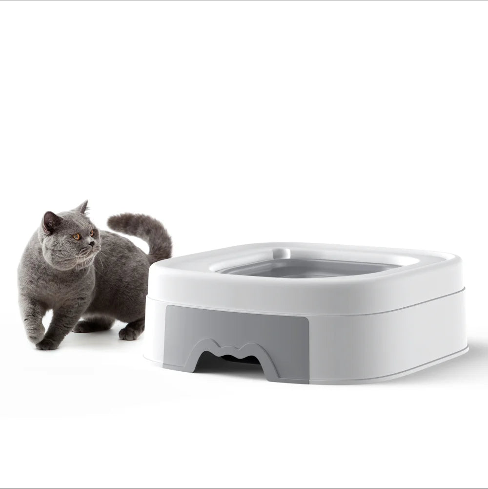 No Mess Cat Litter Tray | No Litter Required