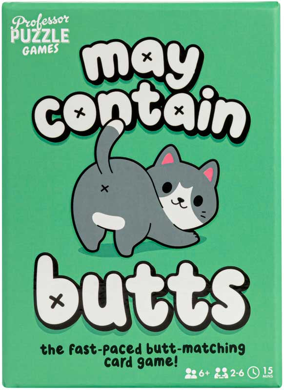 May Contain Butts | Hilarious Animal Matching Card Game for Kids & Families