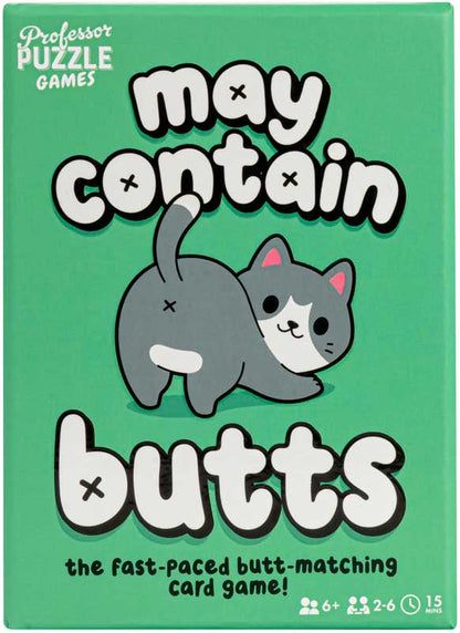 May Contain Butts | Hilarious Animal Matching Card Game for Kids & Families