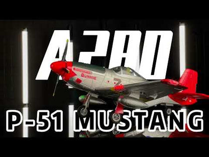 XK A280 P-51 Mustang "Bunnie" Brushless RC Plane