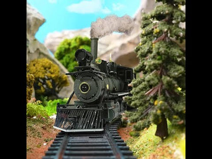 Mogul Locomotive 282Pcs Assembly Model DIY Metal Craft Kit