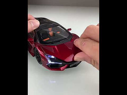 1:24 Replica Rambo Revuelto Diecast Alloy Racing Car Model