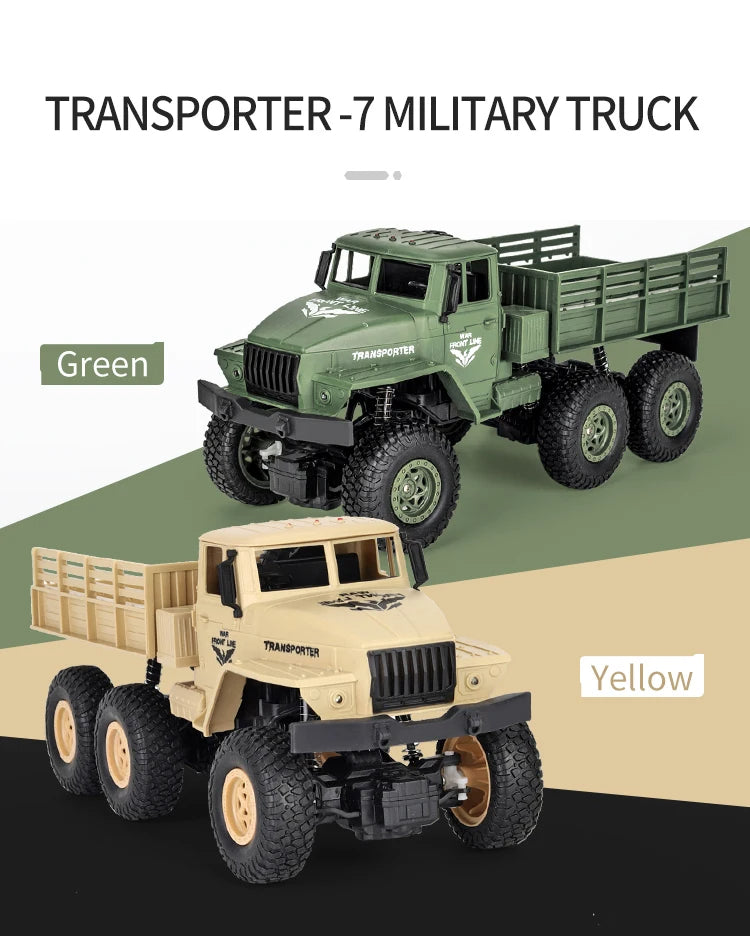 JJRC Q68 Transporter 7 | Military Truck