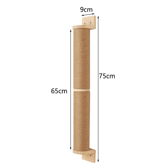 Double Wall Mounted Cat Scratching Post