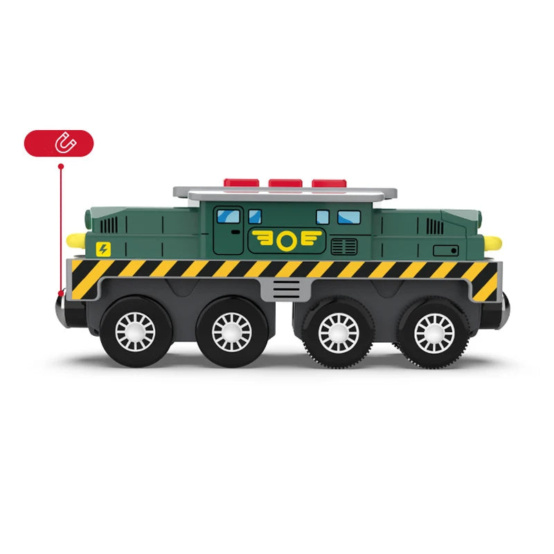 MykaFort | Green Amtrak Crocodile Battery Powered Engine