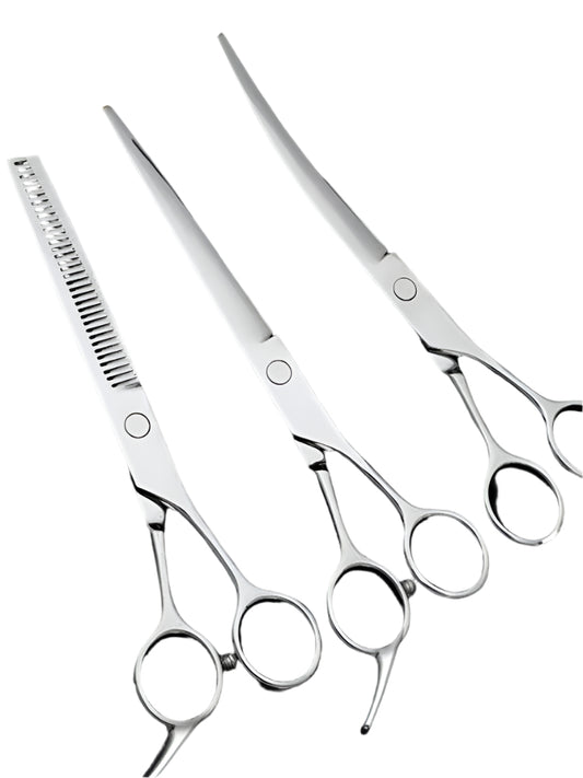 Pet Grooming Scissors | 3 Scissors Set