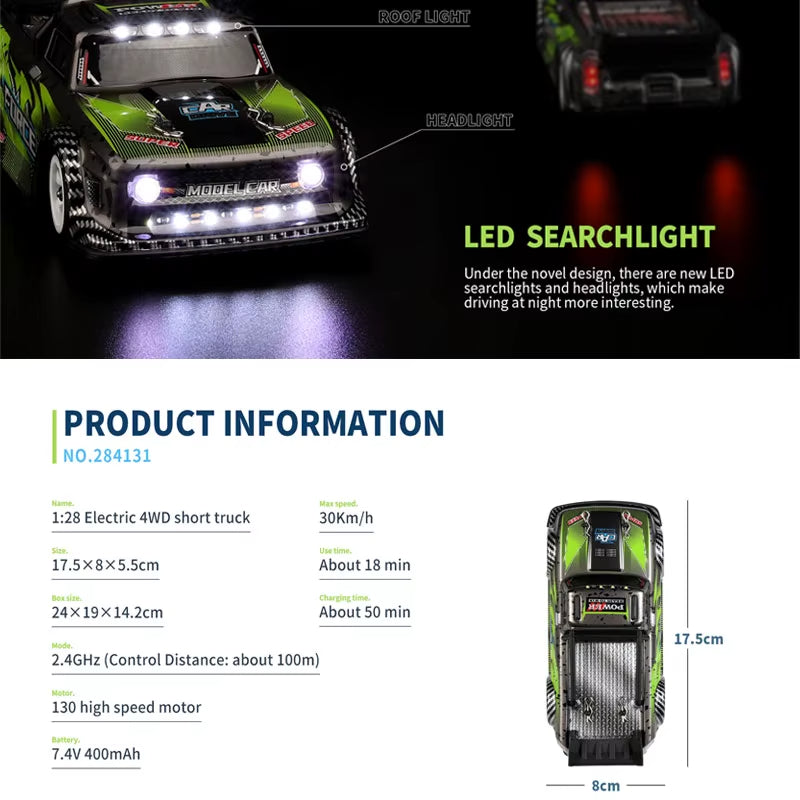 WLtoys 284131 | Muscle RC Car