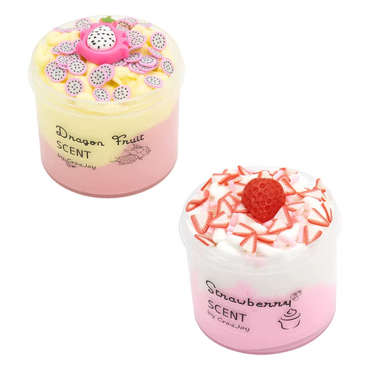 Crazjoy 70ml Butter Fluffy Fruit Scented Sime Kit