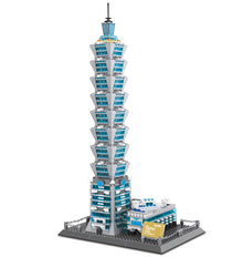 8019 Taipei 101 Skyscraper Building Block Set