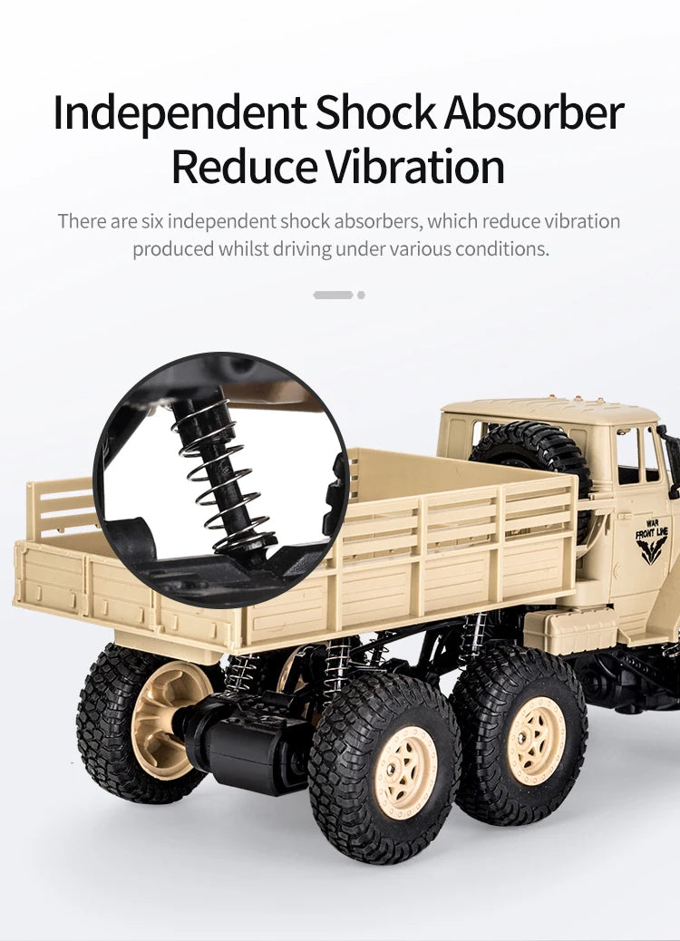 JJRC Q68 Transporter 7 | Military Truck