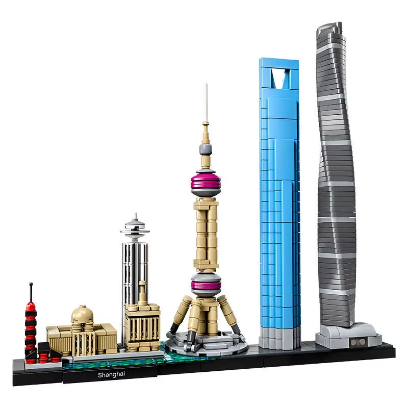 VentureCraft 21039 | Shanghai City Skyline Building Block Set
