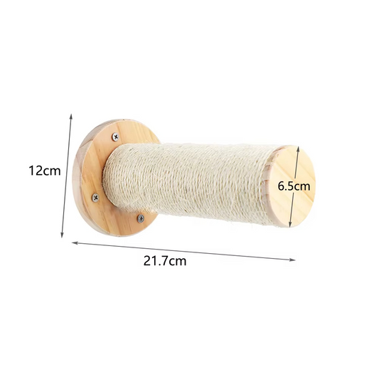 Cat Scratching Post | Climbing Wall Mounted Shelf
