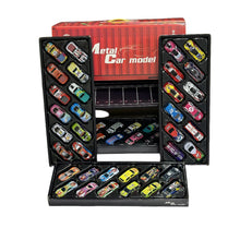 Metal Car Model Set With Container Gift Box