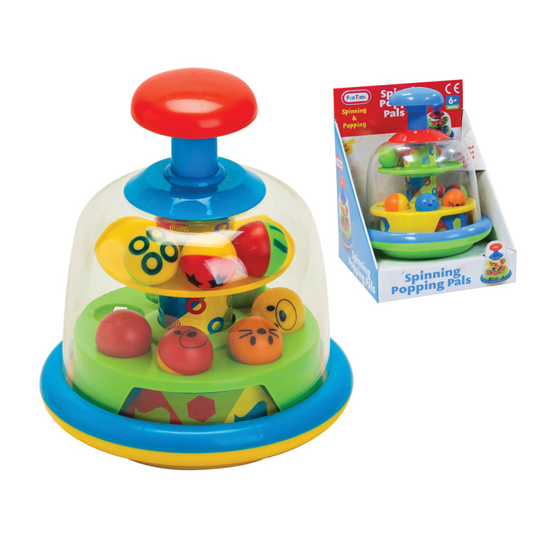 SPINNING POPPING PALS Pop and Play Endlesss Fun and Learning 