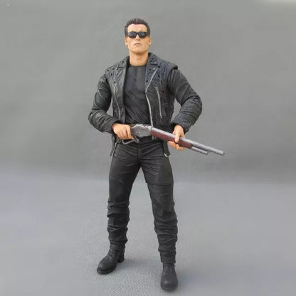 NECA Terminator 2: Judgment Day T-800 Pescadero Escape Action Figure 7''