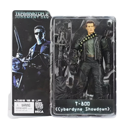 NECA Terminator 2 Judgement Day T-800 Cyberdyne Showdown 7” Action Figure
