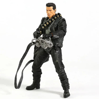 NECA Terminator 2: Judgment Day T-800 Arnold Schwarzenegger Action Figure 7''