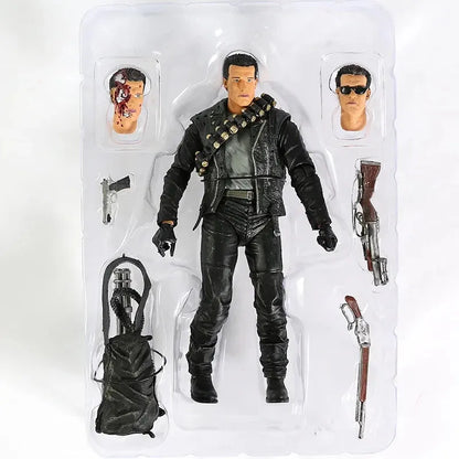 NECA Terminator 2: Judgment Day T-800 Arnold Schwarzenegger Action Figure 7''