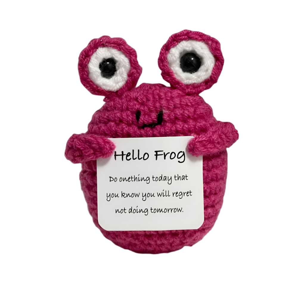 Emotional Support Crochet Figure