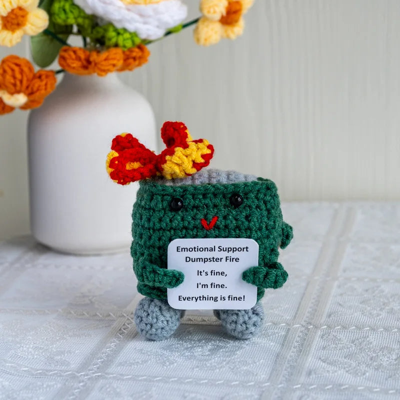 Emotional Support Crochet Figure