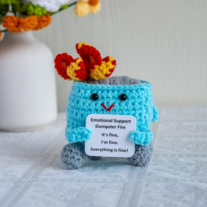 Emotional Support Crochet Figure