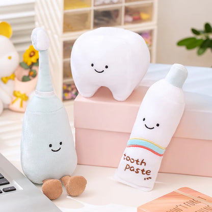 PlushBuddies Dental Care Plush Toy Collection