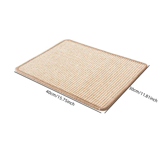 Sisal Sofa Scratch Resistant Protector Mat