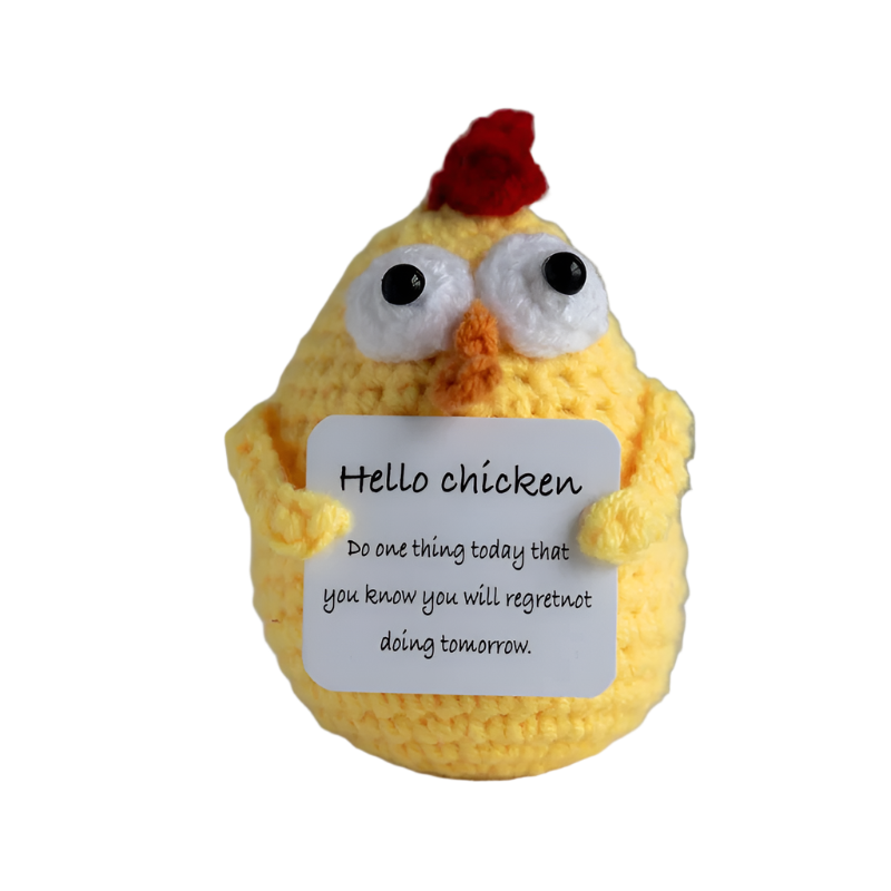 Emotional Support Crochet Figure