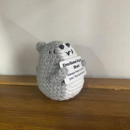 Emotional Support Crochet Figure