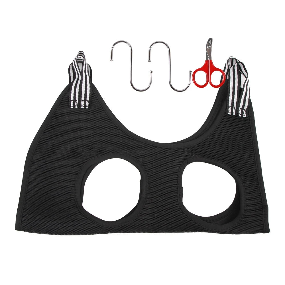 Pet Grooming and Bath Restraint Hammock