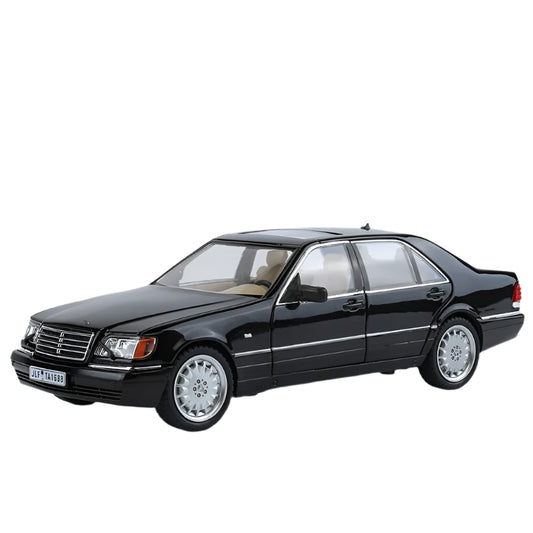 Mercedes W140 320SEL, klassisches Modellauto aus Druckgusslegierung im Maßstab 1:24