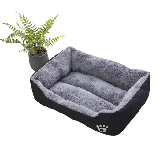 Fleece Square Dog Bed