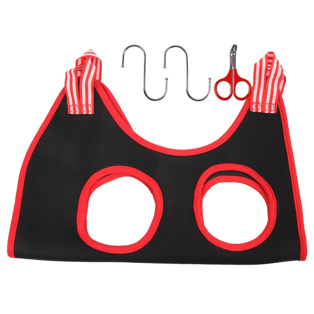 Pet Grooming and Bath Restraint Hammock