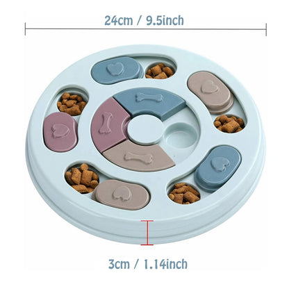 Interactive Dog Feeder Bowl