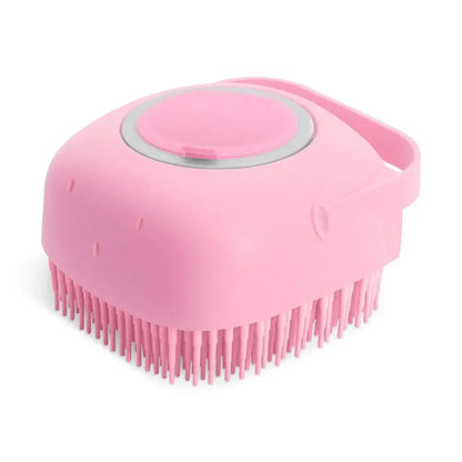 Pet Scalp Bath Brush Massager and Shampoo