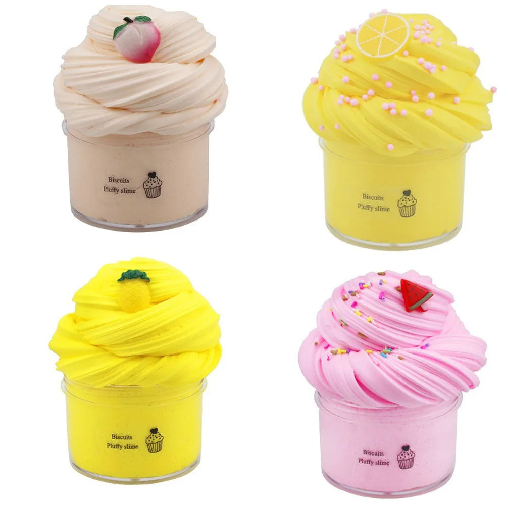 Your Happy Time Scented Non-Stick Slime 4 Pack Set