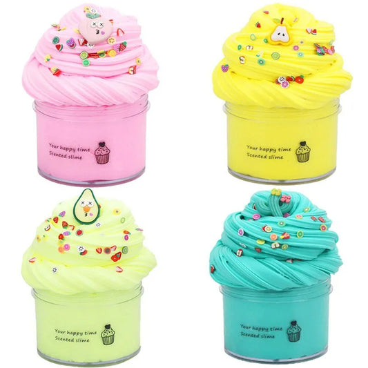 Your Happy Time Scented Non-Stick Slime 4 Pack Set